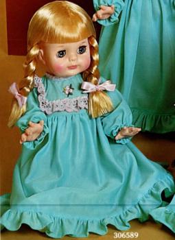Vogue Dolls - Littlest Angel - Turquoise Nightgown - Blonde - кукла